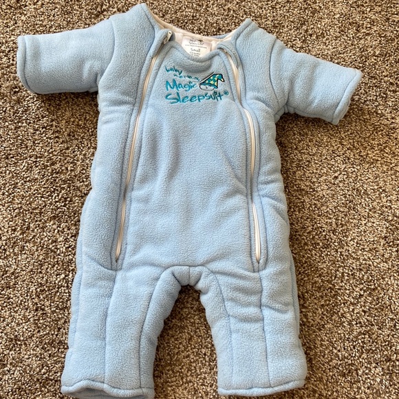 Magic Pajamas Baby Merlins Magic Sleep Suit Microfleece Poshmark